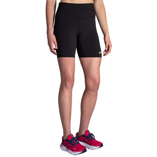 Women's Spark 8" Short Tight - Black