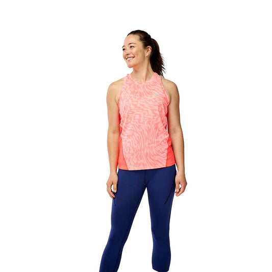 Women's Sprint Free Tank 3.0 - Neo Cayenne Speedscape