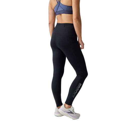 Women's Momentum Thermal Tight 2.0 - Black/Speed Logo
