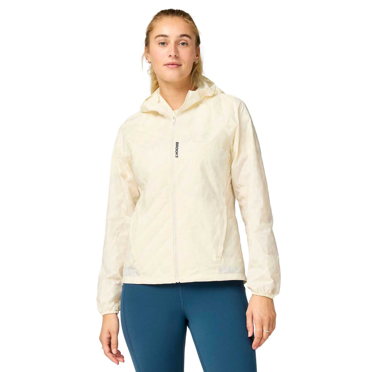 Women's Canopy Reflective - Reflective Wordmark Bone
