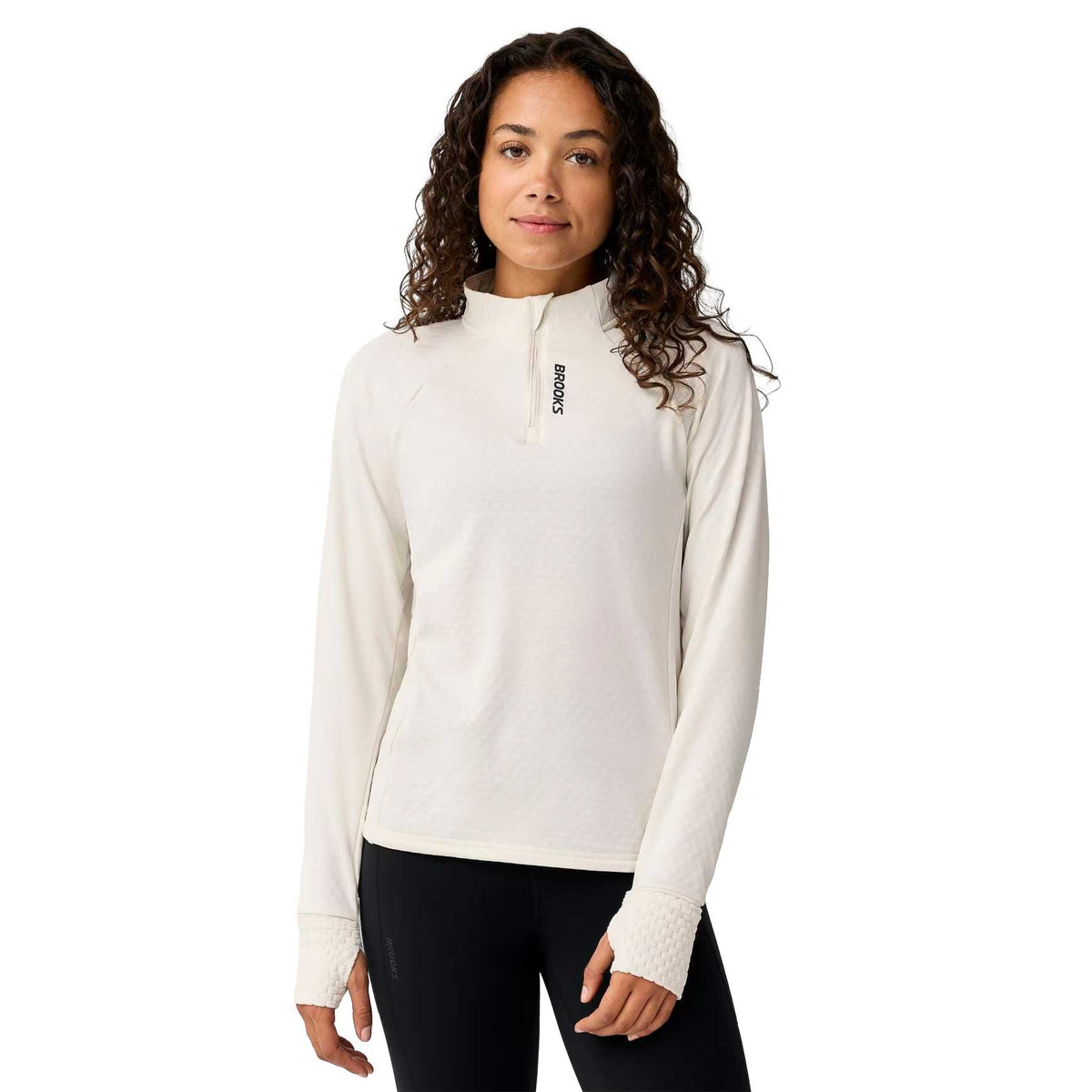 Women's Momentum Thermal 1/4 Zip - Bone