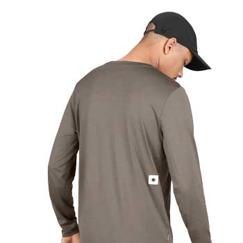 Men's Pace Long Sleeve - Taupe