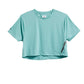 Women's Wendover Crop Top - Aqua