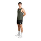 Men's Combat Singlet - Green Couture