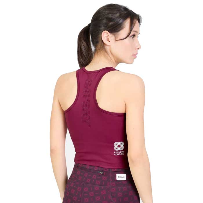 Women's Combat Crop Top - Red