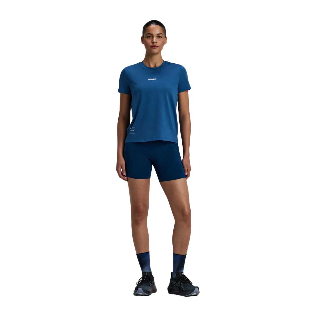 Women's Micromesh Short Sleeve Relaxed Tee - Aegean