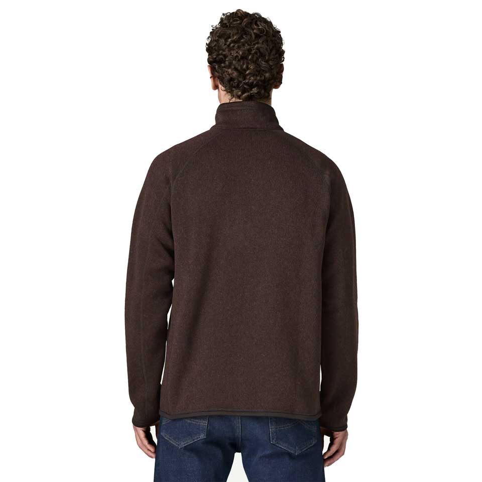 Men's Better Sweater 1/4 Zip - Den Brown