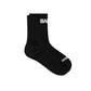 Lite Run Socks w/Coolmax 2 Pack - Black/White