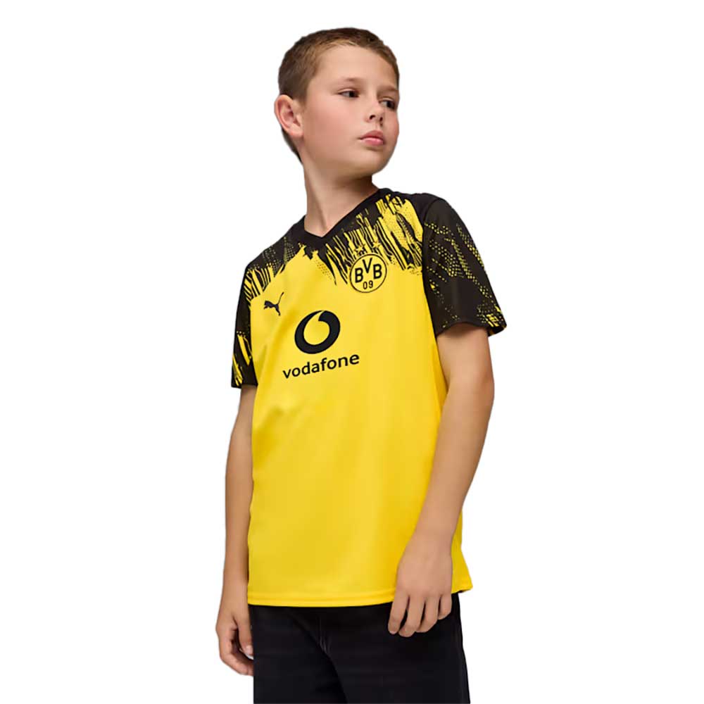 JR BVB Home Jersey Replica - Faster Yellow-Puma Black