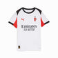 JR AC Milan Away Jersey Replica - Puma White/For All Time Red