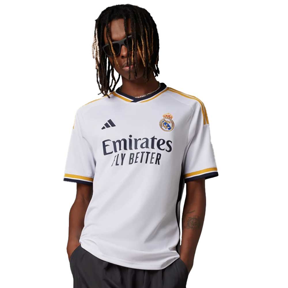 Mens Away Authentic Long Sleeve Jersey 23/24 Navy - Real Madrid CF