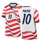 Men's USMNT 2026 Home Jersey PULISIC #10 - Sail/Midnight Navy/Midnight Navy