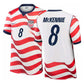 Men's USMNT 2026 Home Jersey MCKENNIE #8 - Sail/Midnight Navy/Midnight Navy