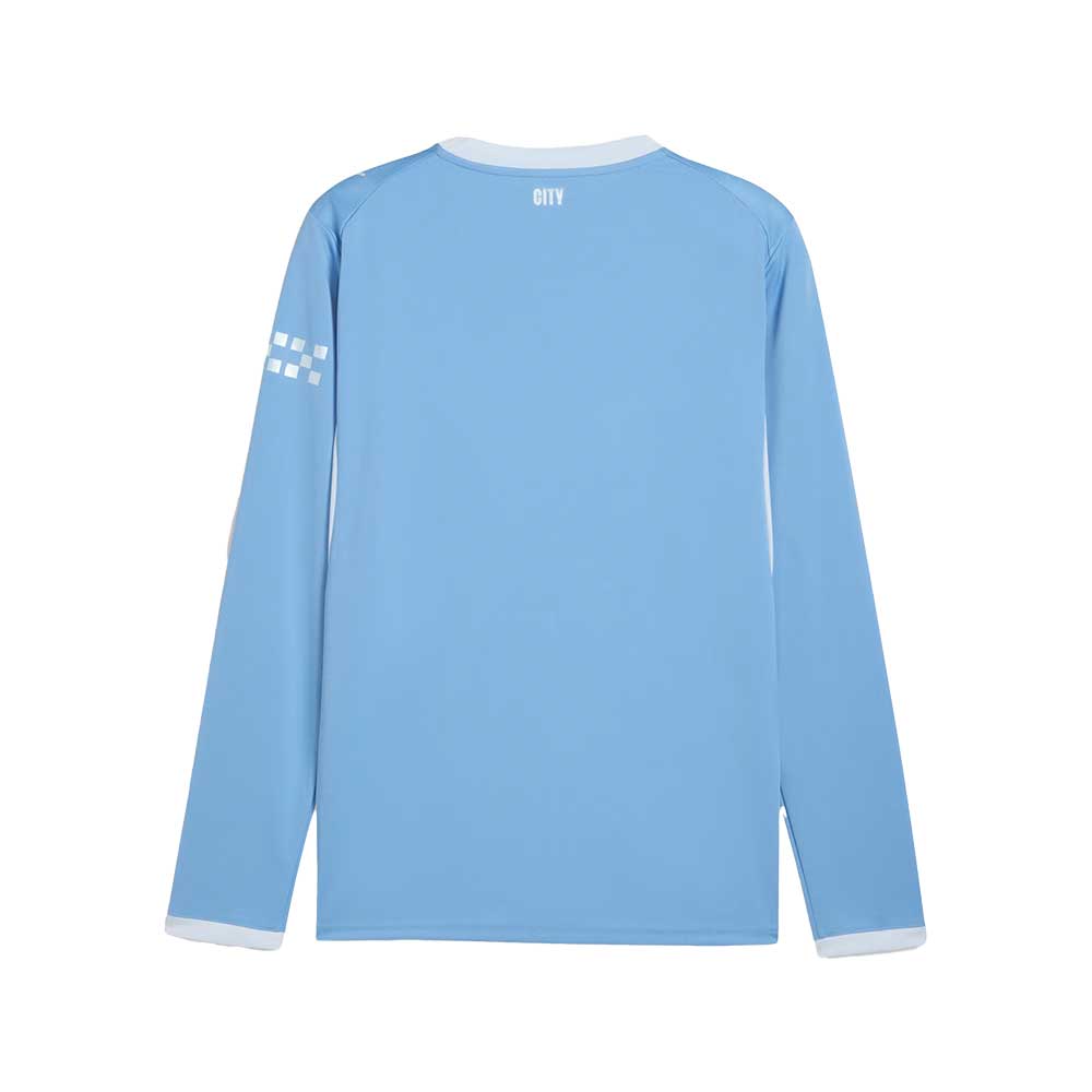 MCFC Home Jersey Replica LS - Team Light Blue/Icy Blue
