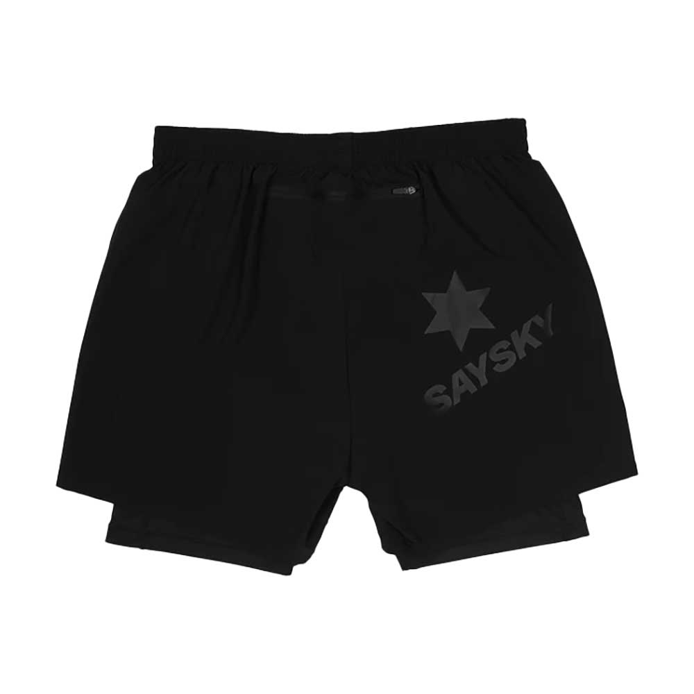 Men's Pace 2-in-1 Short 5'' - Black