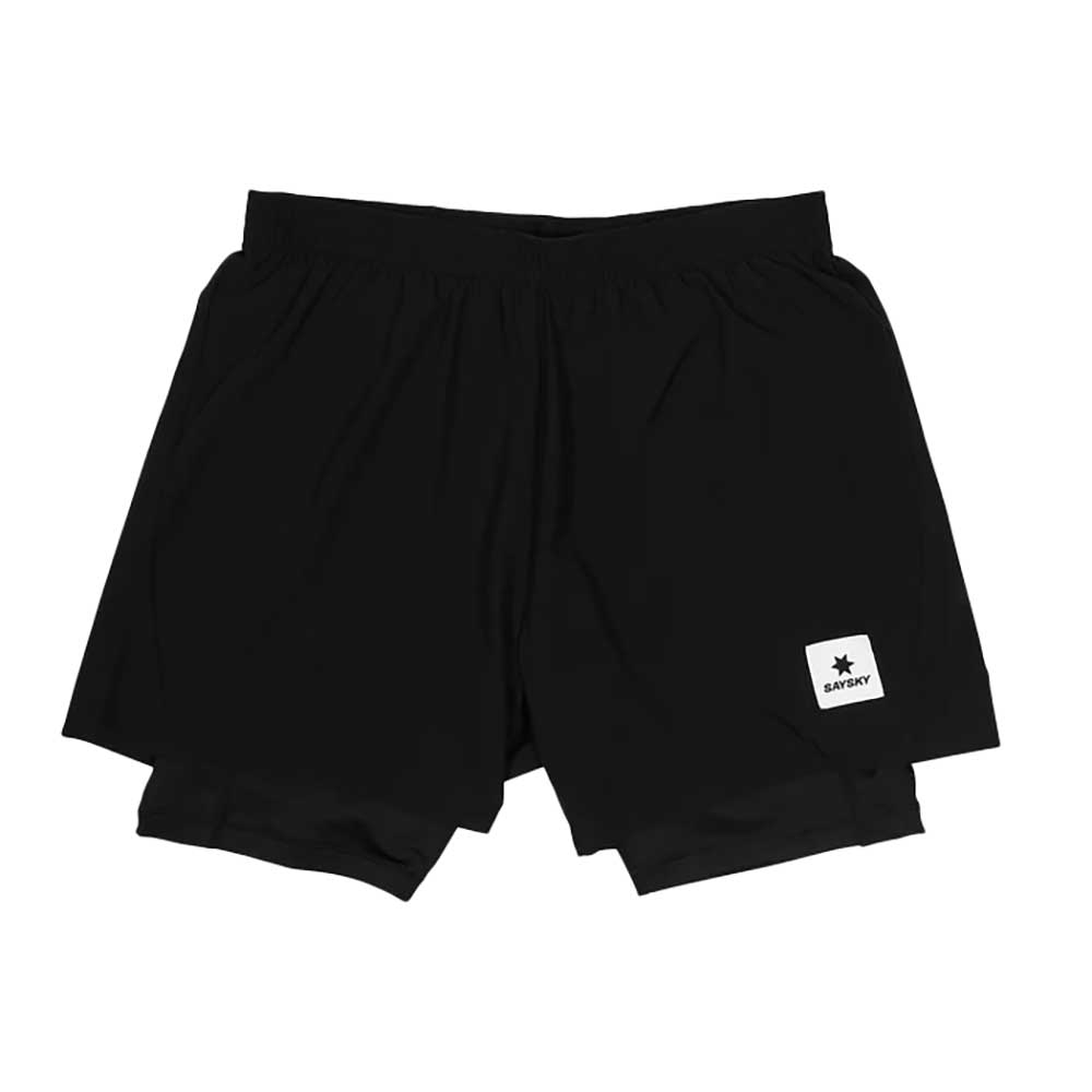 Men's Pace 2-in-1 Short 5'' - Black