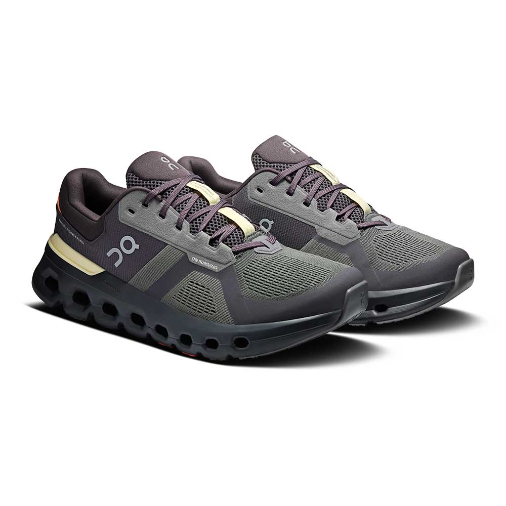 Men's Cloudrunner 2 Running Shoe - Rock/Tangerine - Regular (D)