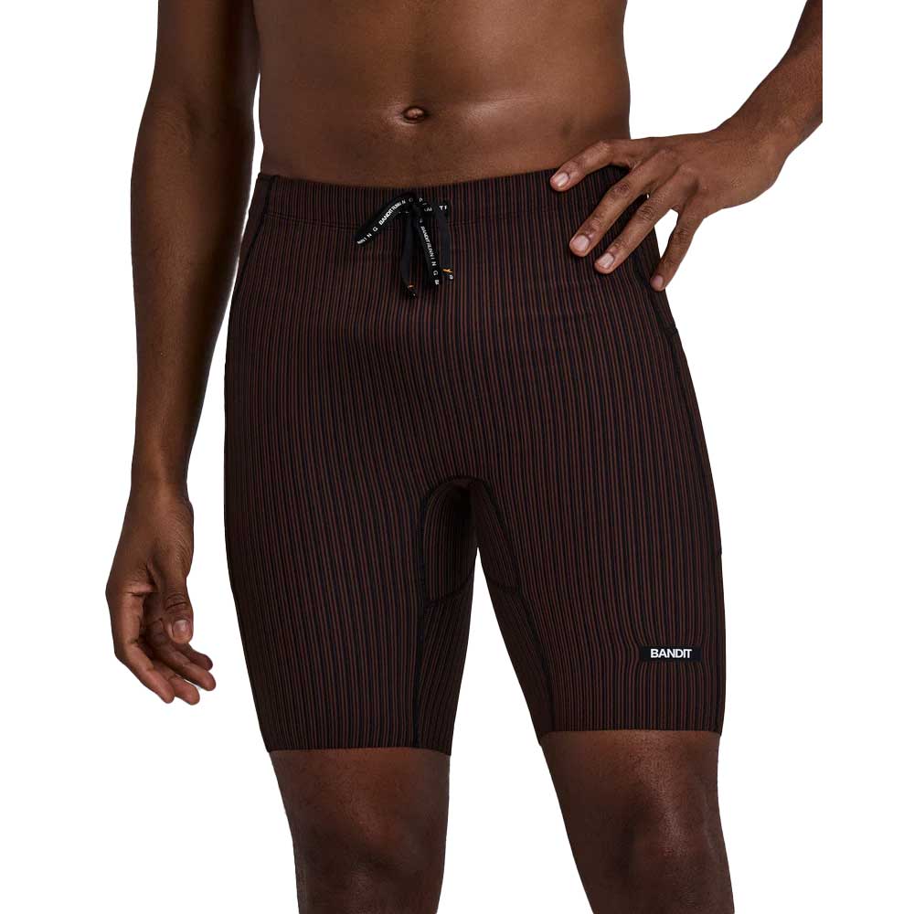 Men's The Re Engineered Half Tight Variegated Stripe Cadence - Cacao/Bandit Black