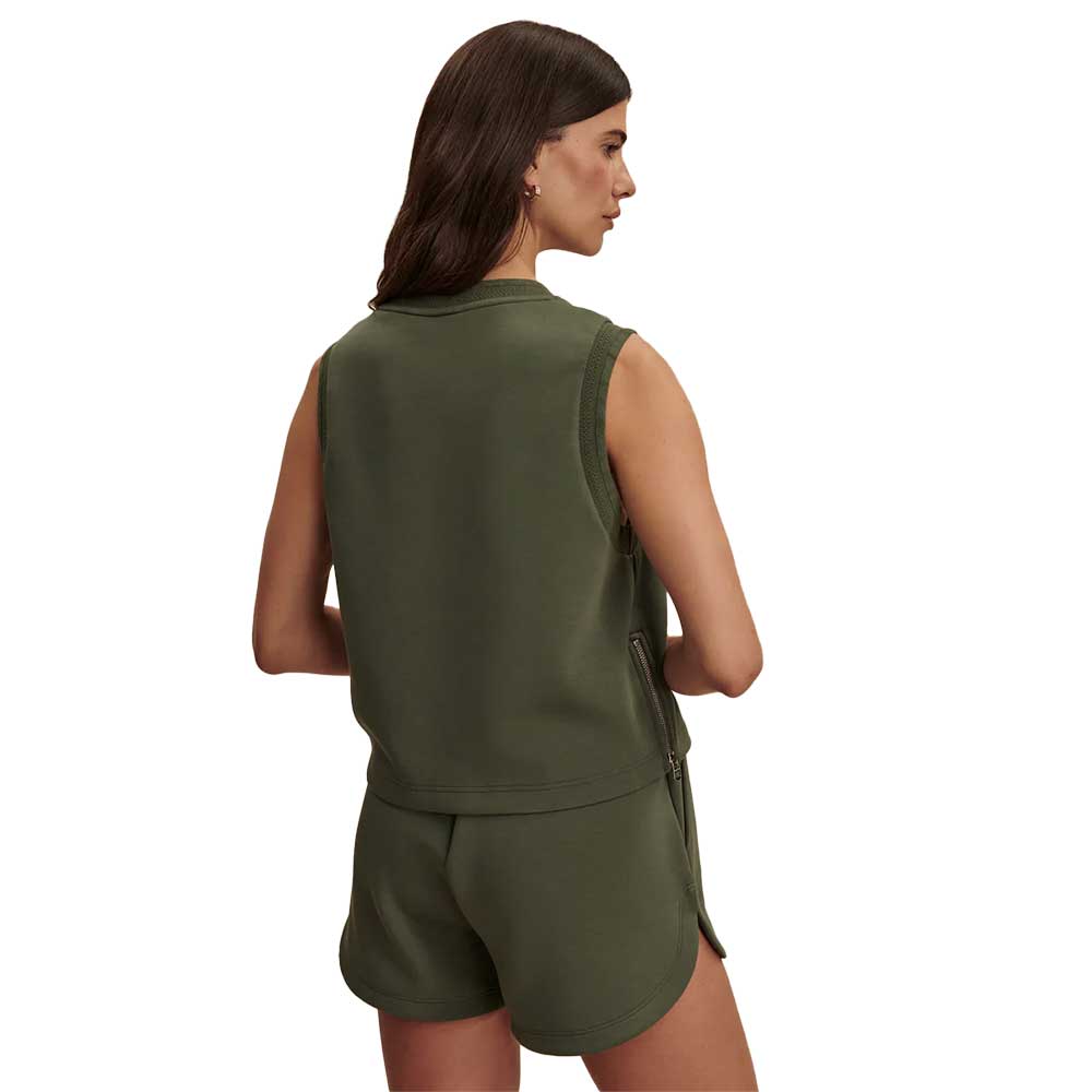Women's Shea Crop Tank - Thyme