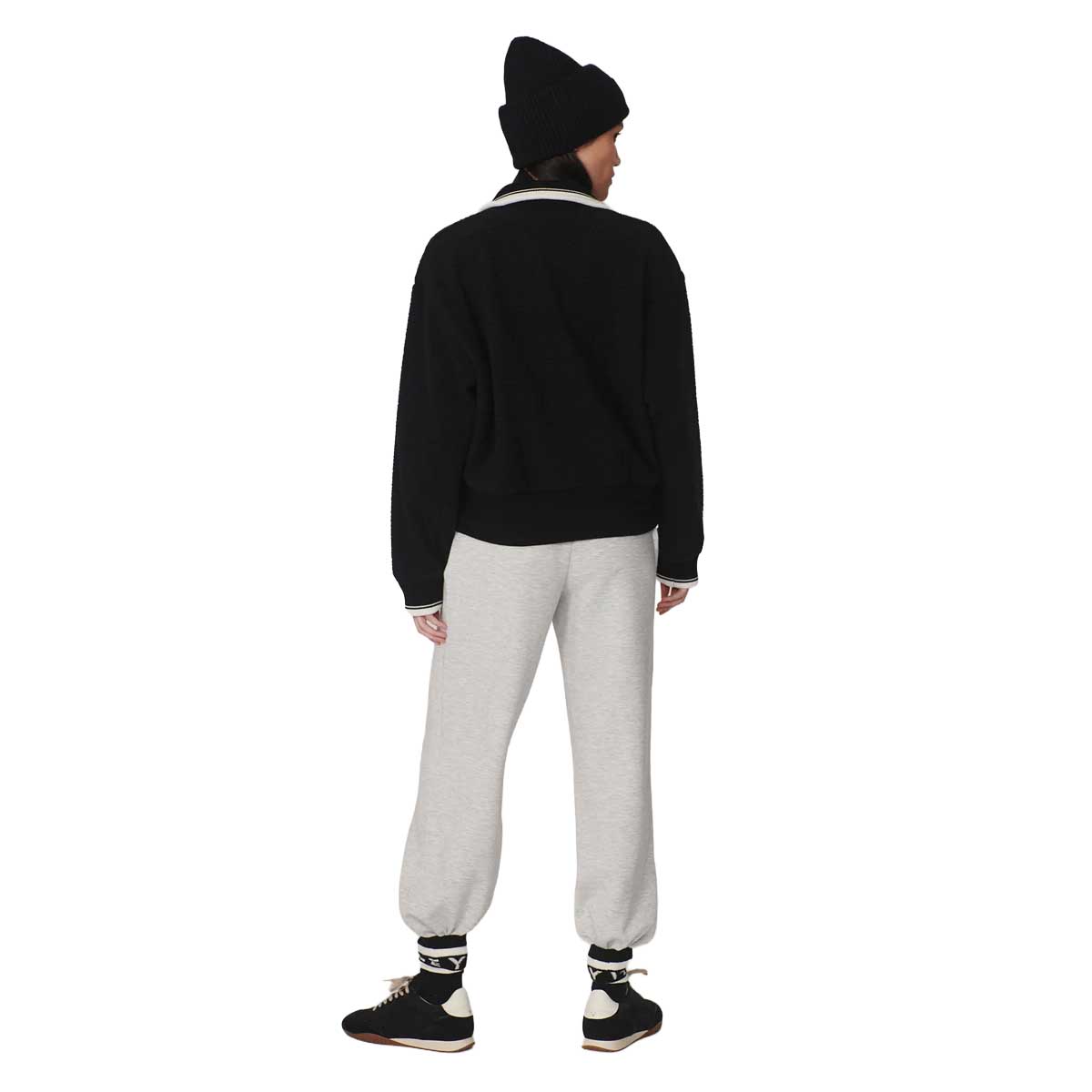 Women's Anika 1/2 Zip Fleece - Black