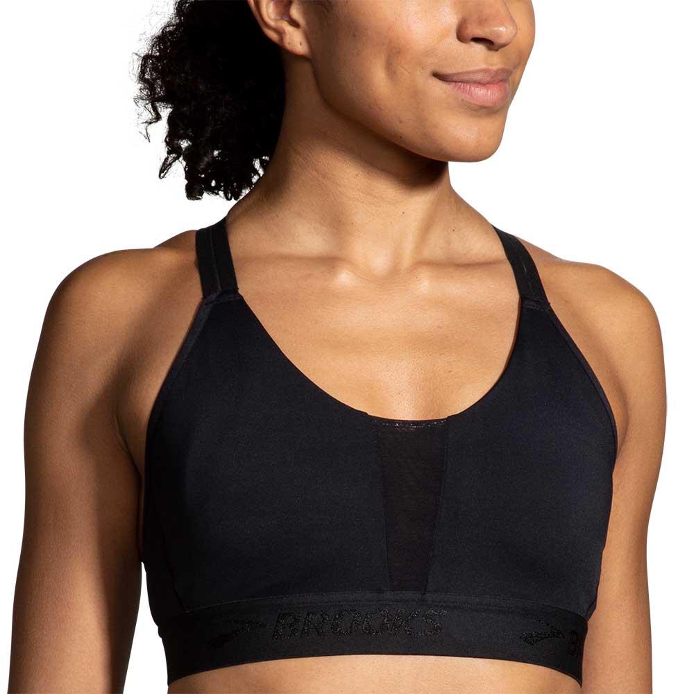 Women's Drive Plunge Run Bra 2.0 - Black