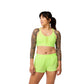 Women's Plunge 3.0 Sports Bra - Neo Yellow