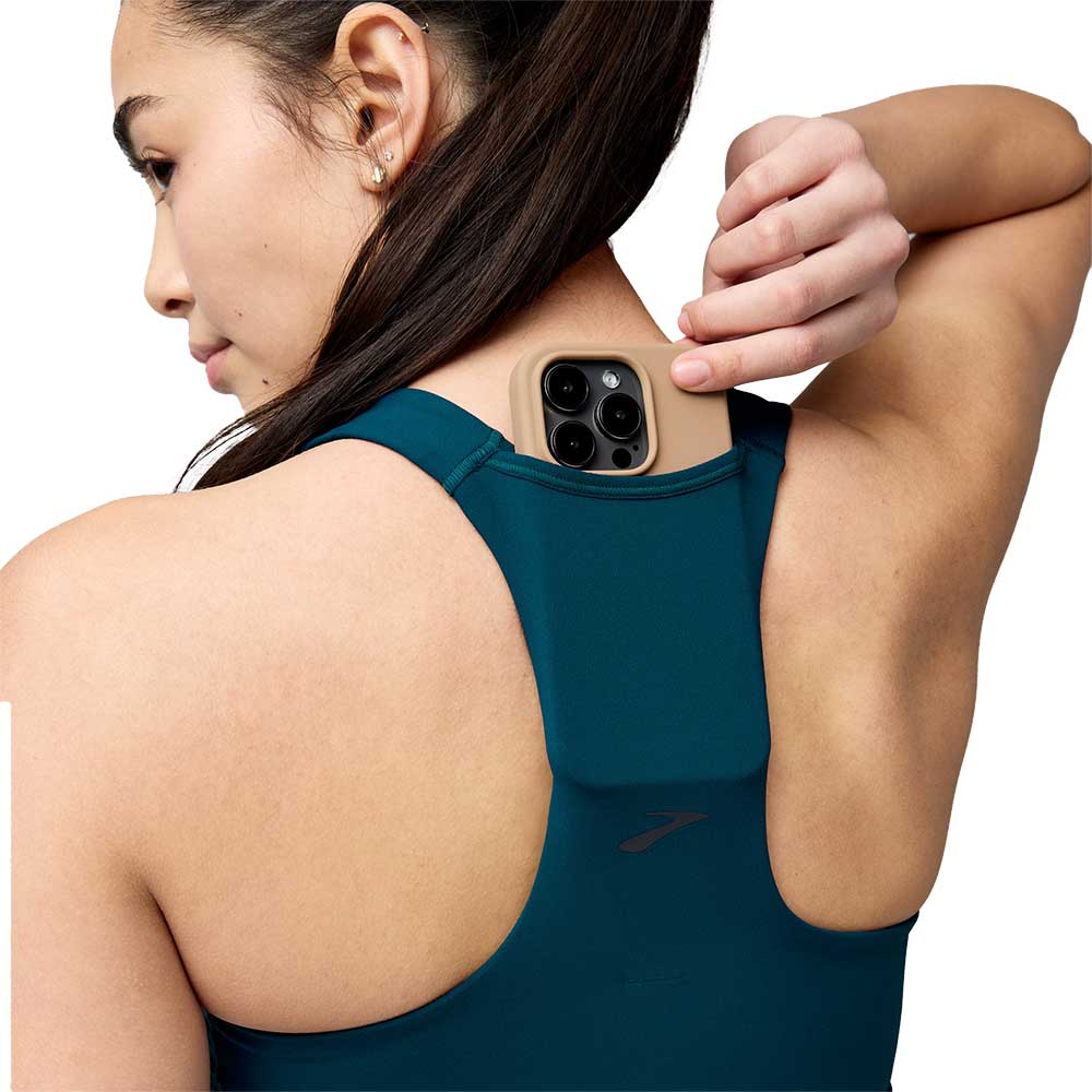 Women's Luxe Pocket Sports Bra - Cosmo