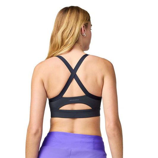 Women's Luxe Strappy Bra - Black