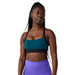 Women's Luxe Strappy Bra - Cosmo/Black