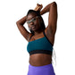 Women's Luxe Strappy Bra - Cosmo/Black