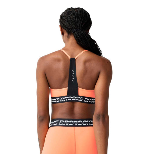 Women's PR Elite Bra - Cyber Peach/Black