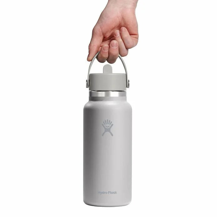 32 oz Wide Mouth with Flex Straw Cap - Birch – Gazelle Sports 32 oz Wide Mouth with Flex Straw Cap - Birch – Gazelle Sports