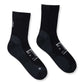 Merino Nylon Tube Socks - Black