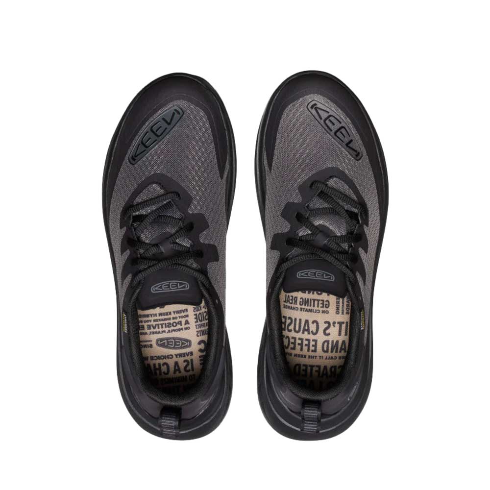 Men's WK400 Walking Shoe WP - Black/Black- Regular (D)
