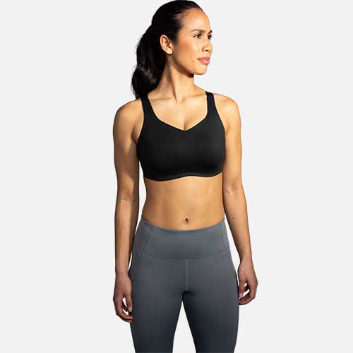 Women's Dare Underwire Run Bra - Black