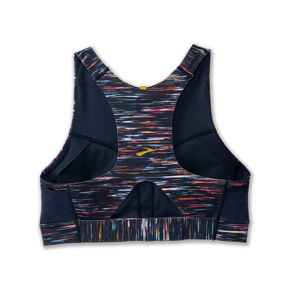 Women's 3 Pocket Sports Bra - Sundial Velocity Print