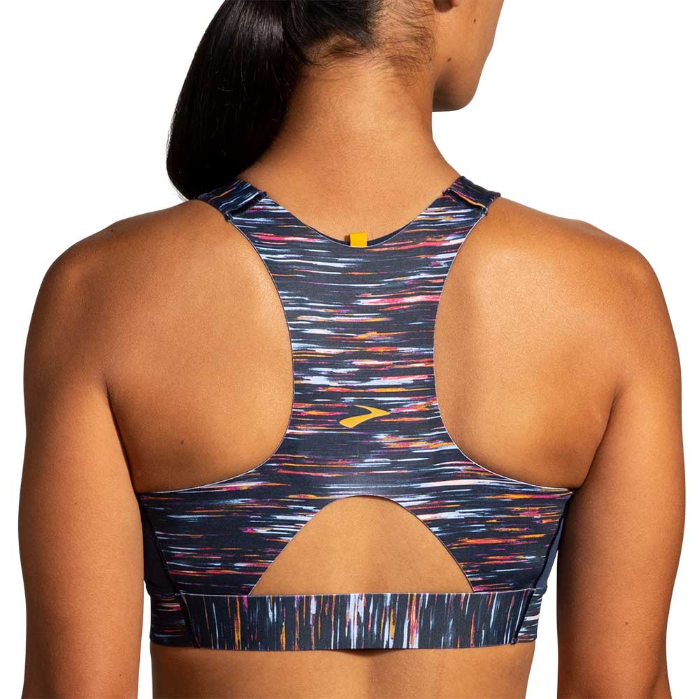 Women's 3 Pocket Sports Bra - Sundial Velocity Print