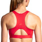 Women's  3 Pocket Run Bra - Salsa