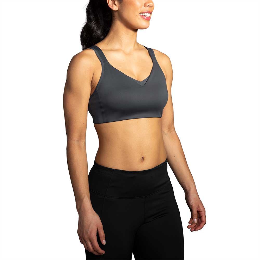 Women's Convertible Sports Bra - Asphalt