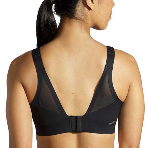 Brooks Women's Racerback 2.0 Sports Bra for High Impact Running, Workouts &  Sports with Maximum Support - Black - 32 B at  Women's Clothing store