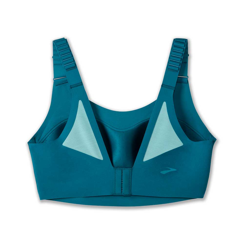 Women's  Scoopback Run Bra 2.0 - Moroccan Blue/Aqua