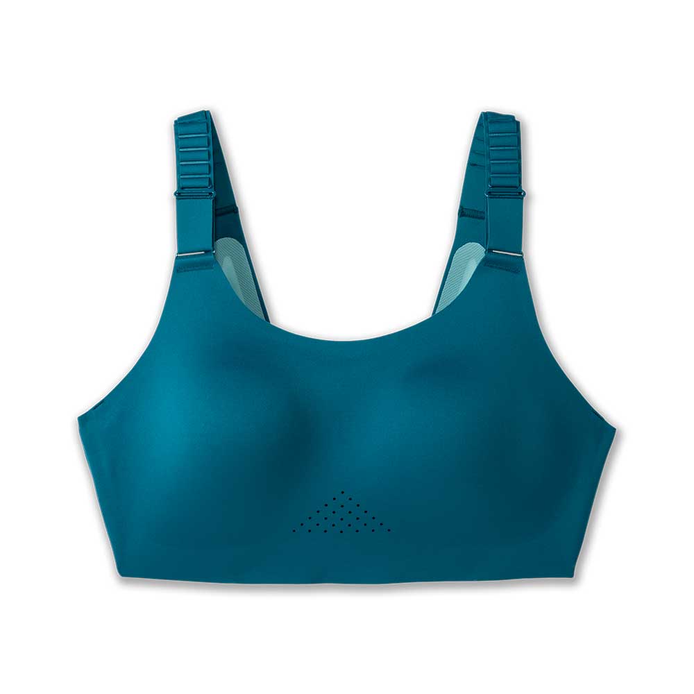 Women's  Scoopback Run Bra 2.0 - Moroccan Blue/Aqua