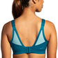 Women's  Scoopback Run Bra 2.0 - Moroccan Blue/Aqua