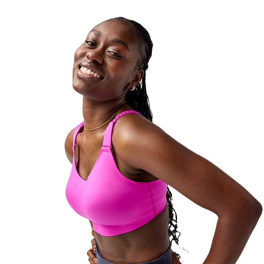 W Scoopback 2.0 Sports Bra - Magenta/Black