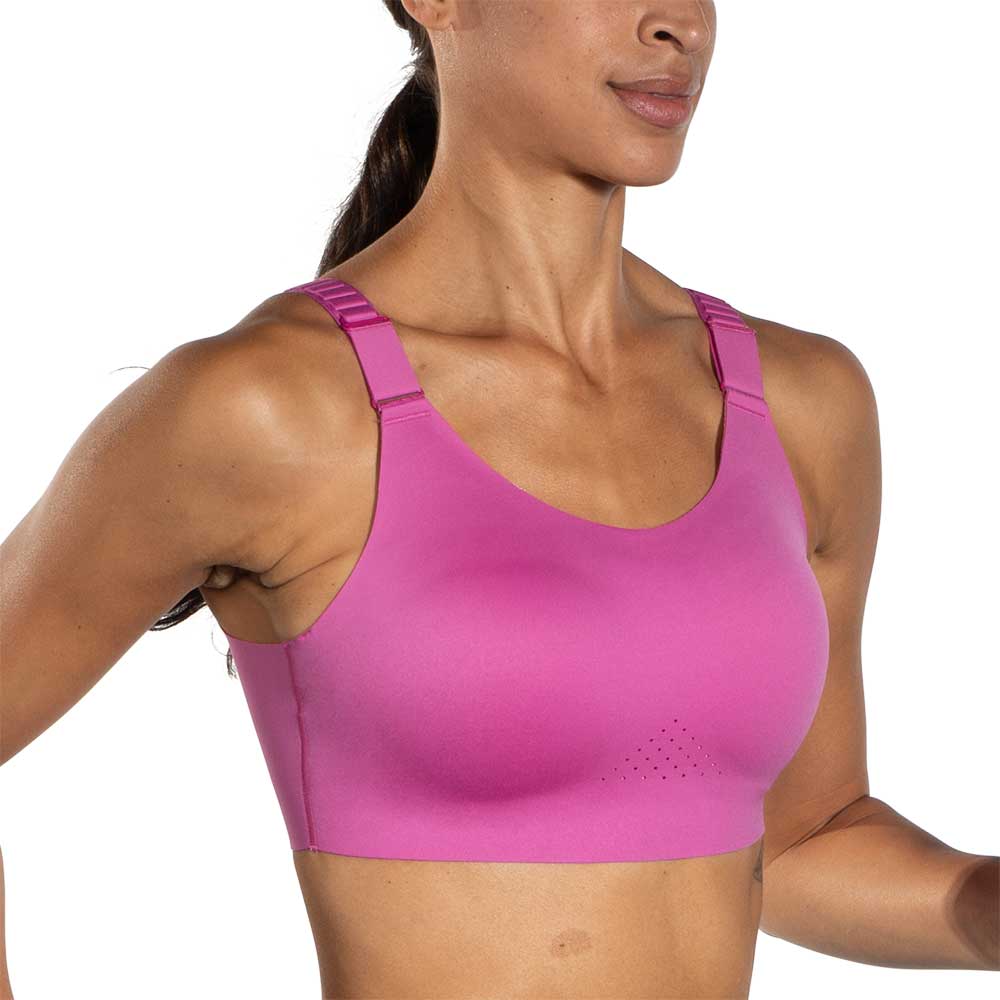Women's Dare Scoopback Run Bra 2.0 - Frosted Mauve/Mauve