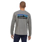 M Long-Sleeved P-6 Logo Responsibili-Tee - Gravel Heather