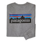 M Long-Sleeved P-6 Logo Responsibili-Tee - Gravel Heather