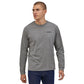 M Long-Sleeved P-6 Logo Responsibili-Tee - Gravel Heather