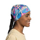 CoolNet UV Half Multifunctional Neckwear - Kinla Light Blue