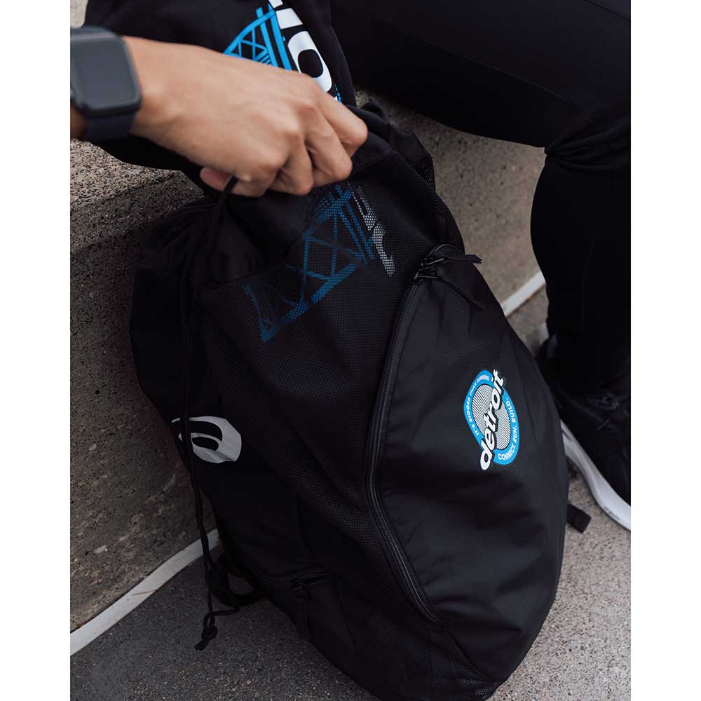 Unisex Gazelle Sports x WeRun313 Gear Bag 2.0 - Black/Black